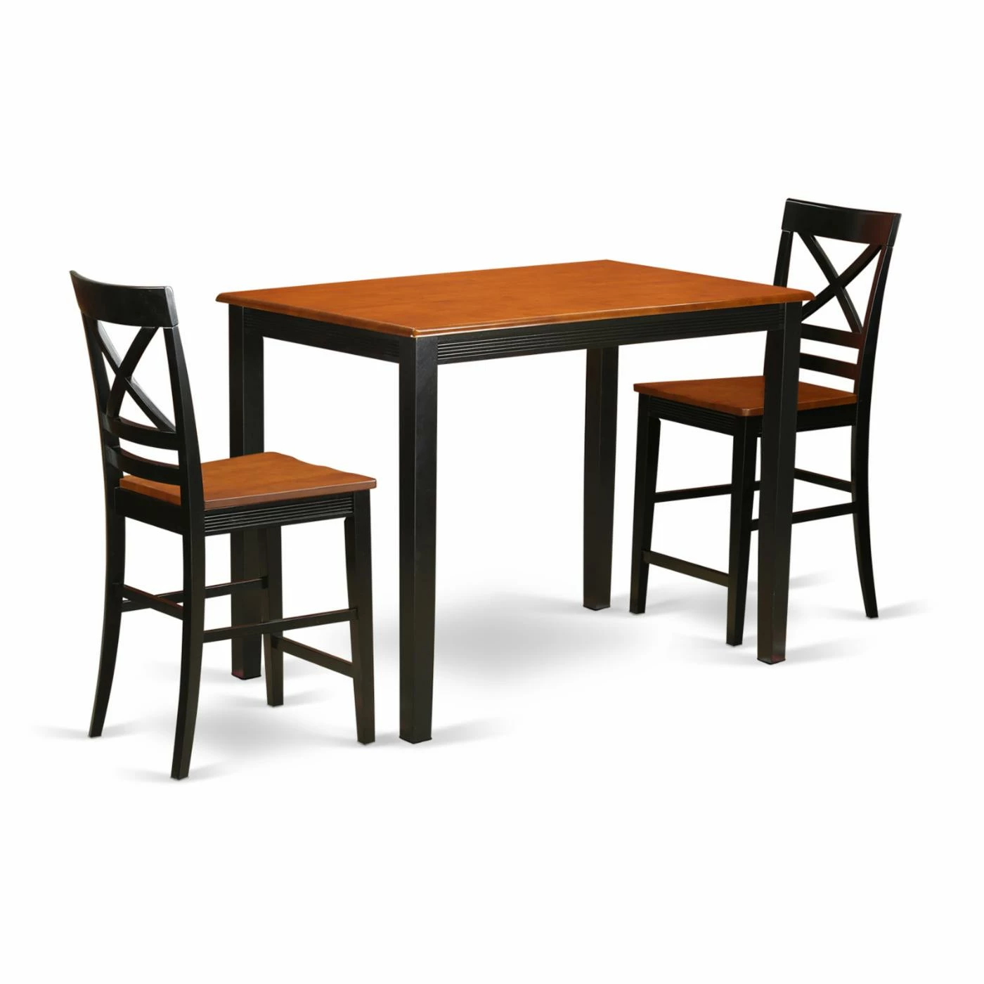 Wholesale β¨ Rectangle East West Furniture Yarmouth 3 Piece Cross-And-Ladder Dining Table Set π 3 Wholesale β¨ Rectangle East West Furniture Yarmouth 3 Piece Cross-And-Ladder Dining Table Set π