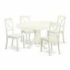 Brand new 😍 Oval East West Furniture Avon AVBO5 Five Piece Extension Dining Table Set ⭐ -Kitchen Sales Store masterEASE1280