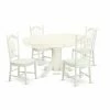 New ๐ Oval East West Furniture Avon AVDO5 Five Piece Extension Dining Table Set โจ 2 New ๐ Oval East West Furniture Avon AVDO5 Five Piece Extension Dining Table Set โจ -Kitchen Sales Store masterEASE1282