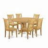 Wholesale 🎉 Oval East West Furniture Avon AVPO7 Seven Piece Extension Dining Table Set 💯 2 Wholesale 🎉 Oval East West Furniture Avon AVPO7 Seven Piece Extension Dining Table Set 💯 -Kitchen Sales Store masterEASE1295