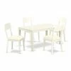 Deals 😍 Rectangle East West Furniture Capri CAAD5 Five Piece Dining Table Set 😀 -Kitchen Sales Store masterEASE1304