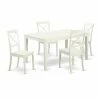 Coupon 🔔 Rectangle East West Furniture Capri CABO5 Five Piece Dining Table Set ✔️ -Kitchen Sales Store masterEASE1306