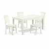 Buy ⌛ Casual Dining Sets East West Furniture Capri CAGR5 Five Piece Dining Table Set 🔥 -Kitchen Sales Store masterEASE1310