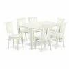 Best deal 👏 Rectangle East West Furniture Capri CAGR7 Seven Piece Dining Table Set 👍 -Kitchen Sales Store masterEASE1311