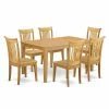Brand new ✔️ Rectangle East West Furniture Capri CAPO7 Seven Piece Dining Table Set 😉 -Kitchen Sales Store masterEASE1320