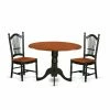 Wholesale 🥰 Round East West Furniture Dublin DLDO3 Three Piece Drop Leaf Dining Set ⌛ 1 Wholesale 🥰 Round East West Furniture Dublin DLDO3 Three Piece Drop Leaf Dining Set ⌛ -Kitchen Sales Store masterEASE1327