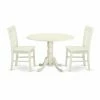 Best reviews of ⭐ Round East West Furniture Dublin DLNO3 Three Piece Drop Leaf Dining Set ⭐ -Kitchen Sales Store masterEASE1331