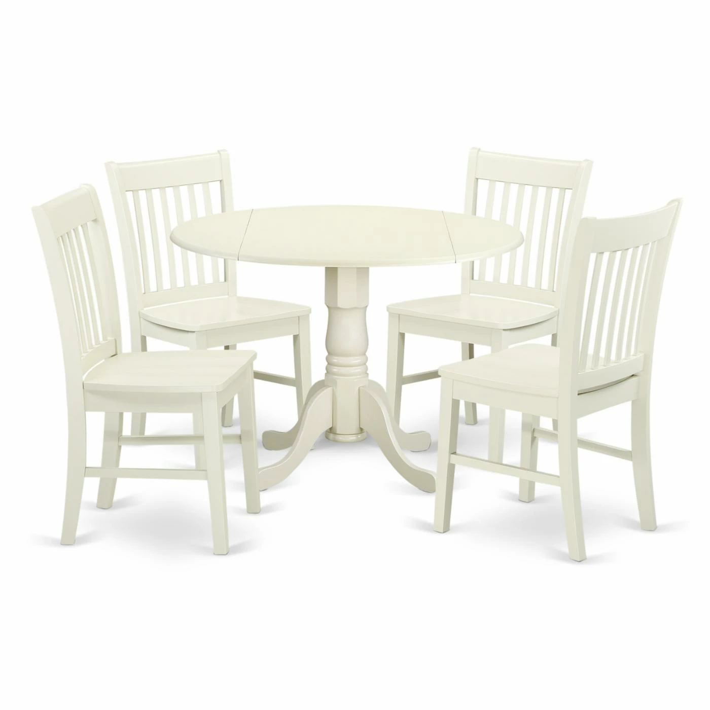 Flash Sale 🎁 Round East West Furniture Dublin DLNO5 Five Piece Drop Leaf Dining Set 🤩 3 Flash Sale 🎁 Round East West Furniture Dublin DLNO5 Five Piece Drop Leaf Dining Set 🤩