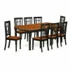 Best Pirce 🔔 Rectangle East West Furniture Dover DONI9 Nine Piece Extension Dining Table Set 🎁 2 Best Pirce 🔔 Rectangle East West Furniture Dover DONI9 Nine Piece Extension Dining Table Set 🎁 -Kitchen Sales Store masterEASE1349