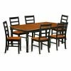 Coupon 💯 Rectangle East West Furniture Dover DOPF7 Seven Piece Extension Dining Table Set 🥰 -Kitchen Sales Store masterEASE1354