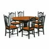 Coupon 🎉 Oval East West Furniture Kenley KEDO7 Seven Piece Extension Dining Table Set ⭐ -Kitchen Sales Store masterEASE1377