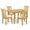 Best deal 💯 Rectangle East West Furniture Norfolk 5 Piece Dining Table Set - Oak 🌟 2 Best deal 💯 Rectangle East West Furniture Norfolk 5 Piece Dining Table Set - Oak 🌟 -Kitchen Sales Store masterEASE1397
