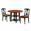 Best deal ๐ Round East West Furniture Sudbury 3 Piece Dual Drop Leaf Dining Table Set With Keyhole Chairs ๐ 2 Best deal ๐ Round East West Furniture Sudbury 3 Piece Dual Drop Leaf Dining Table Set With Keyhole Chairs ๐ -Kitchen Sales Store masterEASE1436