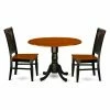 Brand new ๐ East West Furniture Dublin 3 Piece Round Dining Table Set With Wood Chairs ๐ 1 Brand new ๐ East West Furniture Dublin 3 Piece Round Dining Table Set With Wood Chairs ๐ -Kitchen Sales Store masterEASE1500