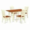 Best Sale β Rectangle East West Furniture Norfolk 5 Piece Rectangular Dining Table Set With Wood Chairs β¨ 2 Best Sale β Rectangle East West Furniture Norfolk 5 Piece Rectangular Dining Table Set With Wood Chairs β¨ -Kitchen Sales Store masterEASE1511
