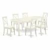 Brand new 🎉 Rectangle East West Furniture Dover 7 Piece Rectangular Dining Table Set With Faux Leather Chairs 😍 1 Brand new 🎉 Rectangle East West Furniture Dover 7 Piece Rectangular Dining Table Set With Faux Leather Chairs 😍 -Kitchen Sales Store masterEASE1517