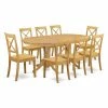Best Sale π₯° East West Furniture Vancouver 9 Piece Oval Dining Table With Wood Chairs π 2 Best Sale π₯° East West Furniture Vancouver 9 Piece Oval Dining Table With Wood Chairs π -Kitchen Sales Store masterEASE1523