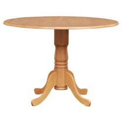 New ✨ East West Furniture Dublin 5 Piece Round Dining Table Set With Wood Chairs 🔥