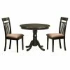Budget π― East West Furniture Antique 3 Piece Pedestal Round Dining Table Set With Capri Microfiber Seat Chairs β€οΈ 1 Budget π― East West Furniture Antique 3 Piece Pedestal Round Dining Table Set With Capri Microfiber Seat Chairs β€οΈ -Kitchen Sales Store masterEASE191