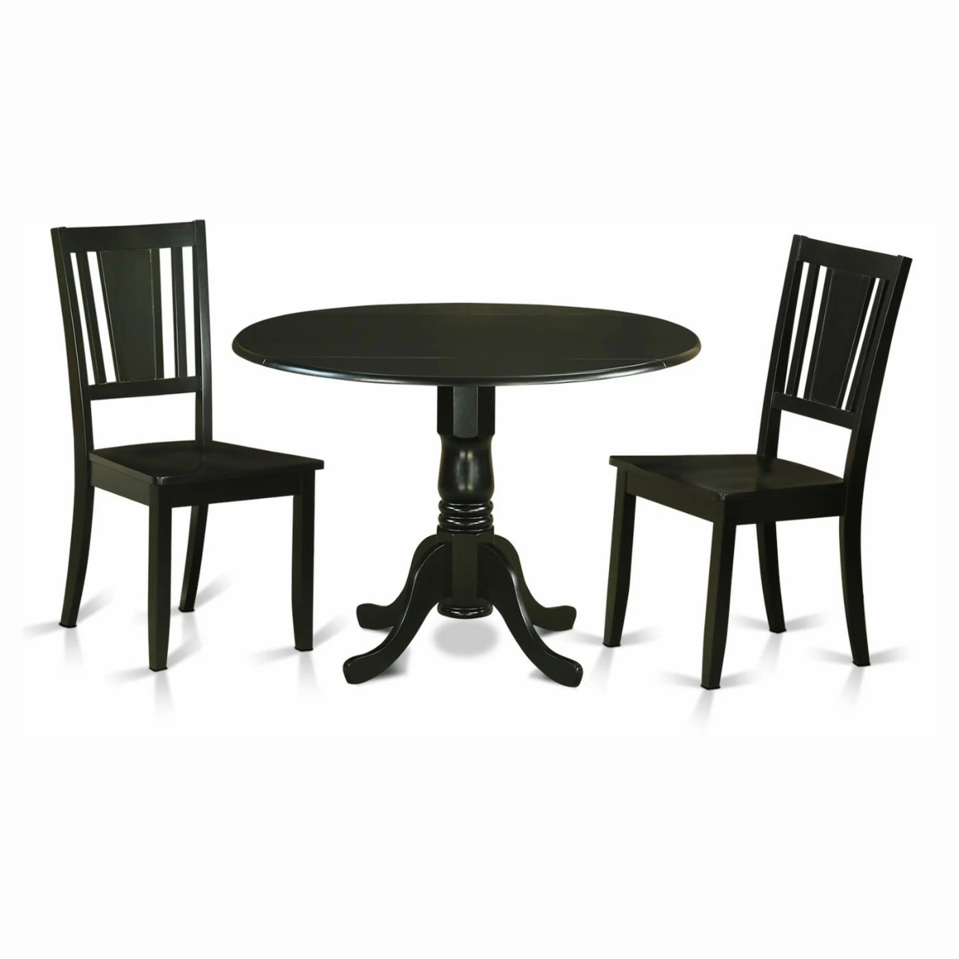 Flash Sale ๐ Round East West Furniture Dublin 3 Piece Drop Leaf Dining Table Set With Buckland Wooden Seat Chairs ๐ฅฐ 3 Flash Sale ๐ Round East West Furniture Dublin 3 Piece Drop Leaf Dining Table Set With Buckland Wooden Seat Chairs ๐ฅฐ