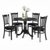 Cheapest โ Round East West Furniture Dublin 5 Piece Drop Leaf Dining Table Set With Groton Wooden Seat Chairs โ๏ธ 1 Cheapest โ Round East West Furniture Dublin 5 Piece Drop Leaf Dining Table Set With Groton Wooden Seat Chairs โ๏ธ -Kitchen Sales Store masterEASE390