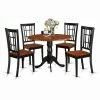 New 🛒 Round East West Furniture Dublin 5 Piece Drop Leaf Dining Table Set With Nicoli Wooden Seat Chairs 💯 1 New 🛒 Round East West Furniture Dublin 5 Piece Drop Leaf Dining Table Set With Nicoli Wooden Seat Chairs 💯 -Kitchen Sales Store masterEASE408