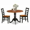 Buy ❤️ East West Furniture Dublin 3 Piece Round Dining Table Set With Parfait Wooden Seat Chairs 💯 1 Buy ❤️ East West Furniture Dublin 3 Piece Round Dining Table Set With Parfait Wooden Seat Chairs 💯 -Kitchen Sales Store masterEASE414