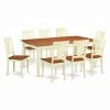 Best Pirce ๐งจ Rectangle East West Furniture Dover 9 Piece Rectangular Dining Table Set With Avon Wooden Seat Chairs ๐ฏ 2 Best Pirce ๐งจ Rectangle East West Furniture Dover 9 Piece Rectangular Dining Table Set With Avon Wooden Seat Chairs ๐ฏ -Kitchen Sales Store masterEASE439