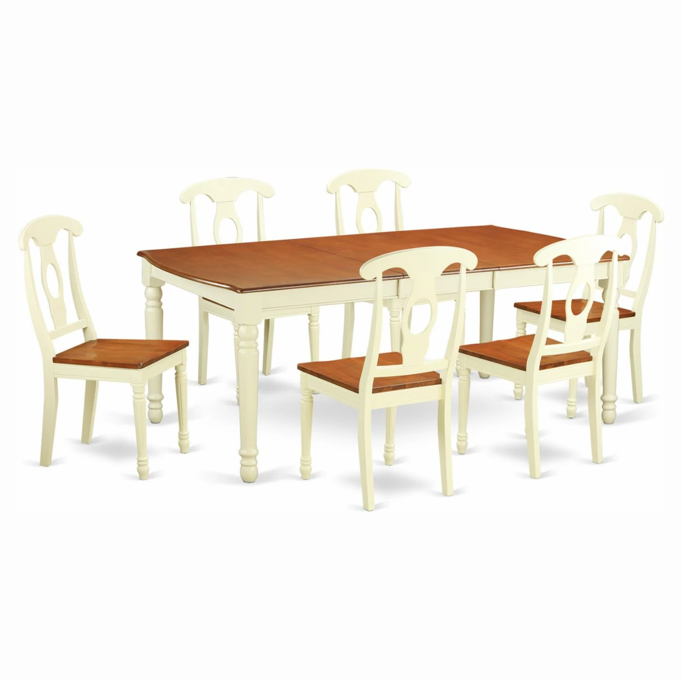 Wholesale ๐ฏ Rectangle East West Furniture Dover 7 Piece Extension Rectangular Dining Table Set With Kenley Wooden Seat Chairs ๐ 3 Wholesale ๐ฏ Rectangle East West Furniture Dover 7 Piece Extension Rectangular Dining Table Set With Kenley Wooden Seat Chairs ๐