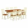Best reviews of ⌛ Casual Dining Sets East West Furniture Napoleon 9 Piece Trestle Dining Table Set With Antique Wooden Chairs 🌟 -Kitchen Sales Store masterEASE565