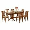 Cheapest ✨ Rectangle East West Furniture Kenley 7 Piece Dining Table Set With Portland Chairs ✨ -Kitchen Sales Store masterEASE582
