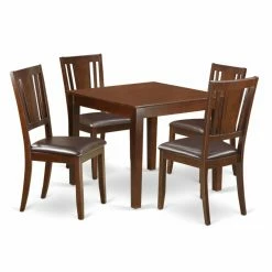Best deal 🧨 Square East West Furniture 5 Piece Scotch Art Breakfast Nook Dining Table Set ✨