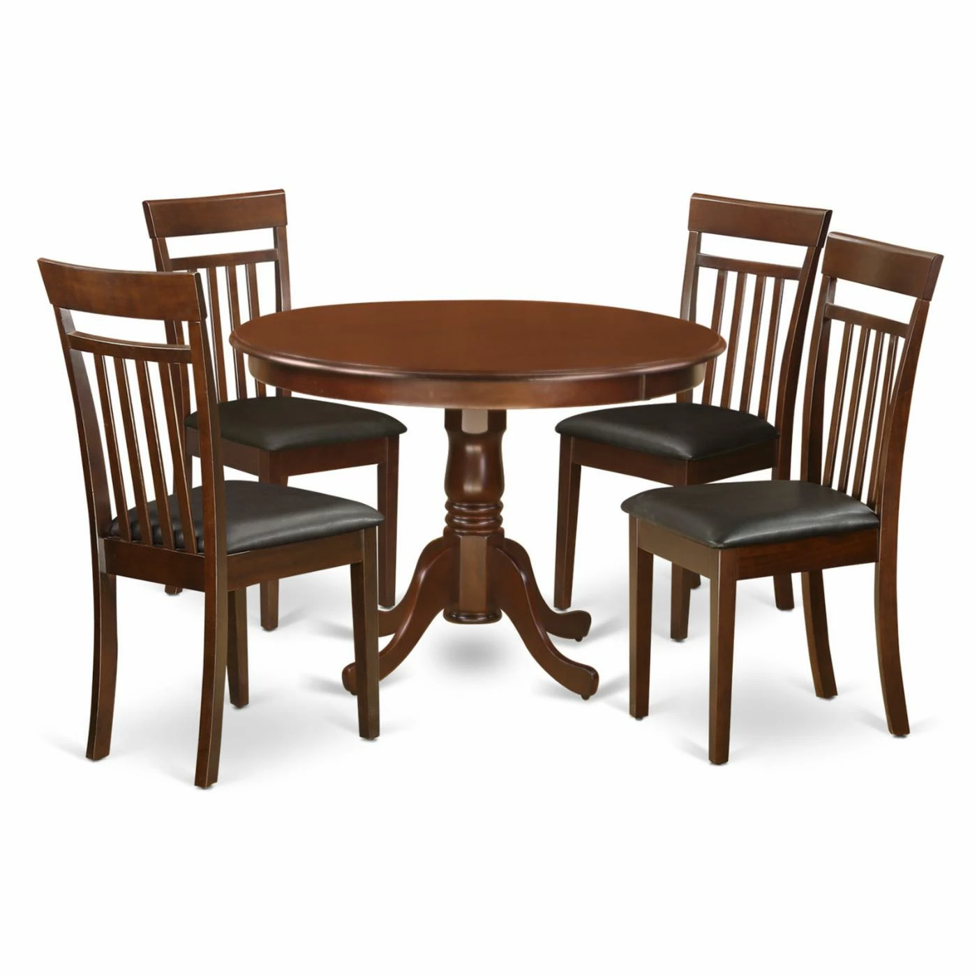 Best reviews of ๐ Round East West Furniture Hartland 5 Piece Sheraton Dining Table Set ๐ 3 Best reviews of ๐ Round East West Furniture Hartland 5 Piece Sheraton Dining Table Set ๐