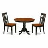 Brand new 👍 Casual Dining Sets East West Furniture Hartland 3 Piece Latticeback Dining Table Set 🧨 -Kitchen Sales Store masterEASE713