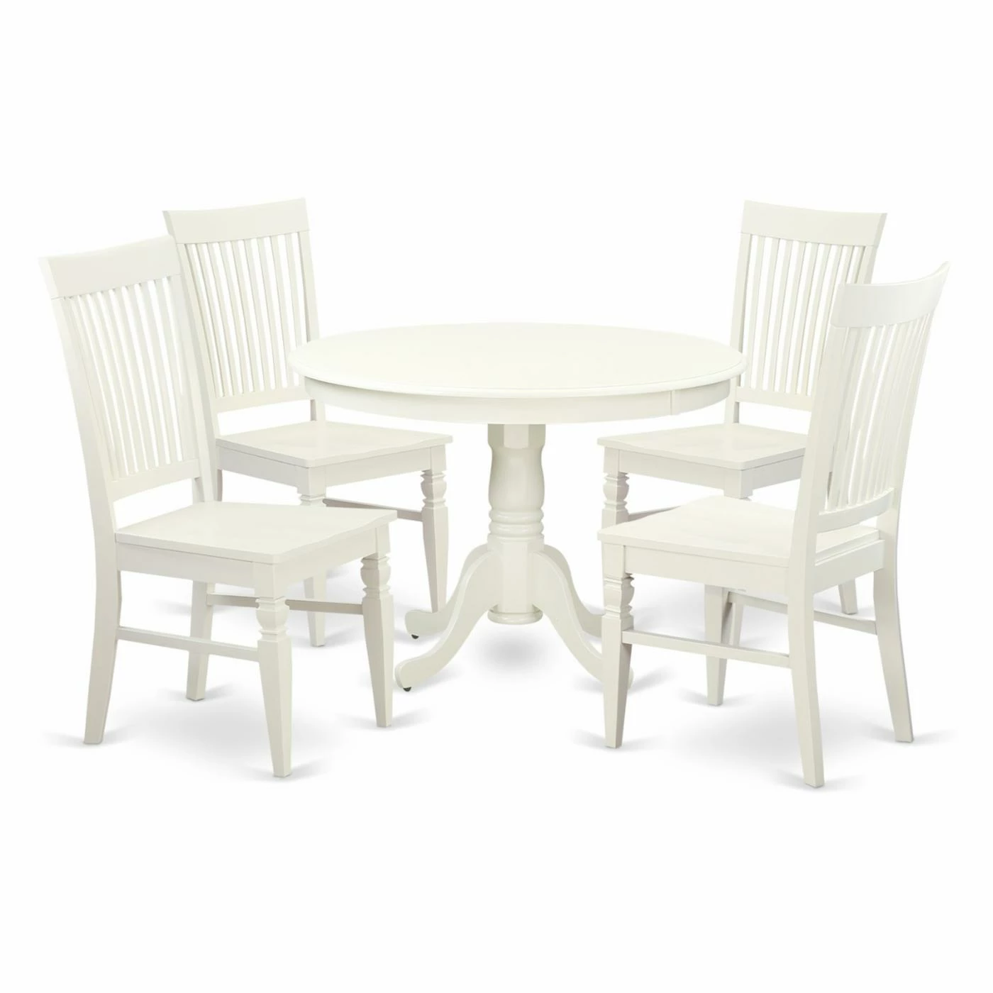 Brand new π₯ Round East West Furniture Hartland 5 Piece Thin Slat Dining Table Set β 3 Brand new π₯ Round East West Furniture Hartland 5 Piece Thin Slat Dining Table Set β