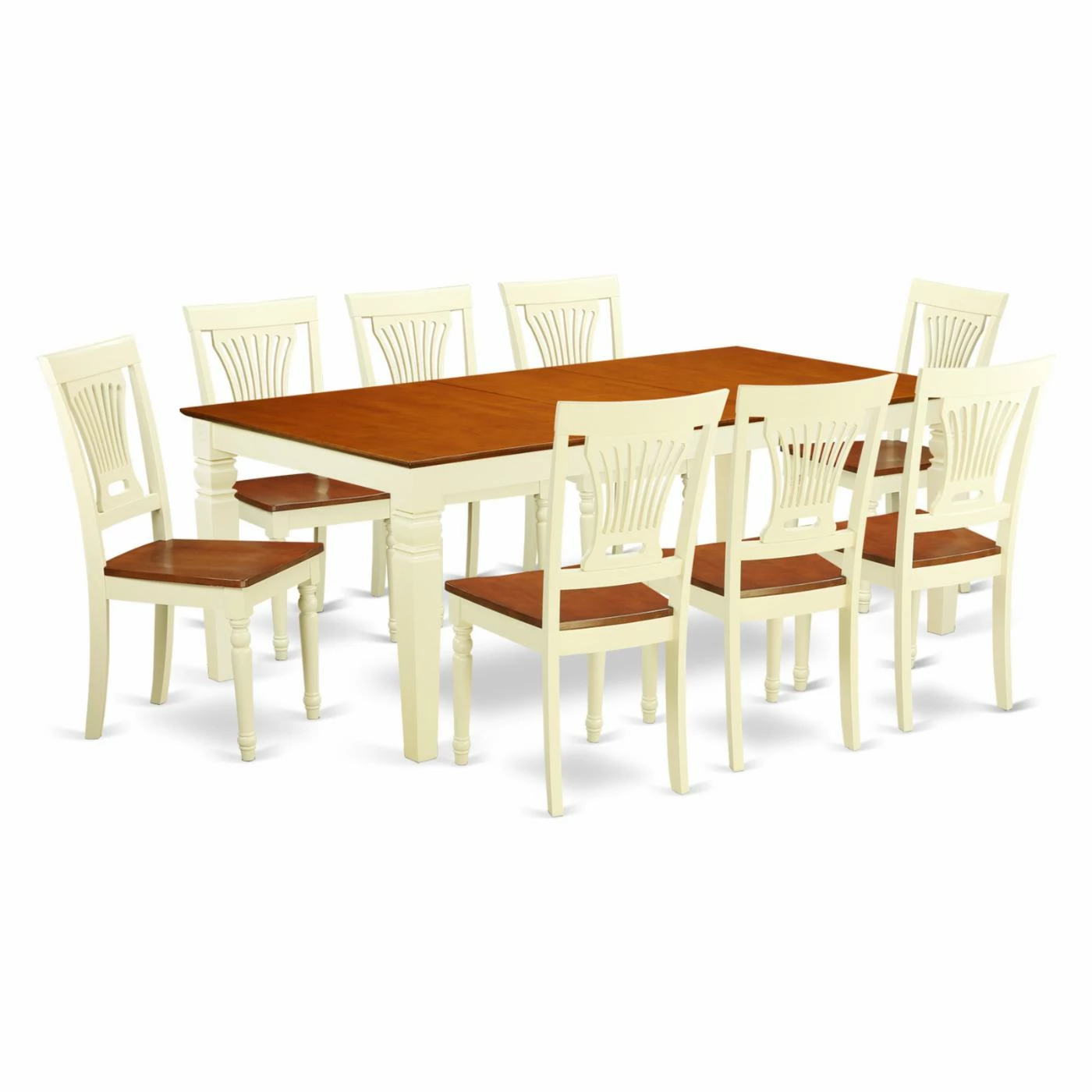 Brand new ⌛ Rectangle East West Furniture Logan 9 Piece Empire Dining Table Set ⌛ 3 Brand new ⌛ Rectangle East West Furniture Logan 9 Piece Empire Dining Table Set ⌛