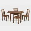 Cheapest π Rectangle East West Furniture Norfolk 5 Piece Straight Ladder Back Dining Table Set π 1 Cheapest π Rectangle East West Furniture Norfolk 5 Piece Straight Ladder Back Dining Table Set π -Kitchen Sales Store masterEASE868