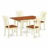 Outlet 🌟 Rectangle East West Furniture Norfolk 5 Piece Empire Dining Table Set 🔔 2 Outlet 🌟 Rectangle East West Furniture Norfolk 5 Piece Empire Dining Table Set 🔔 -Kitchen Sales Store masterEASE874