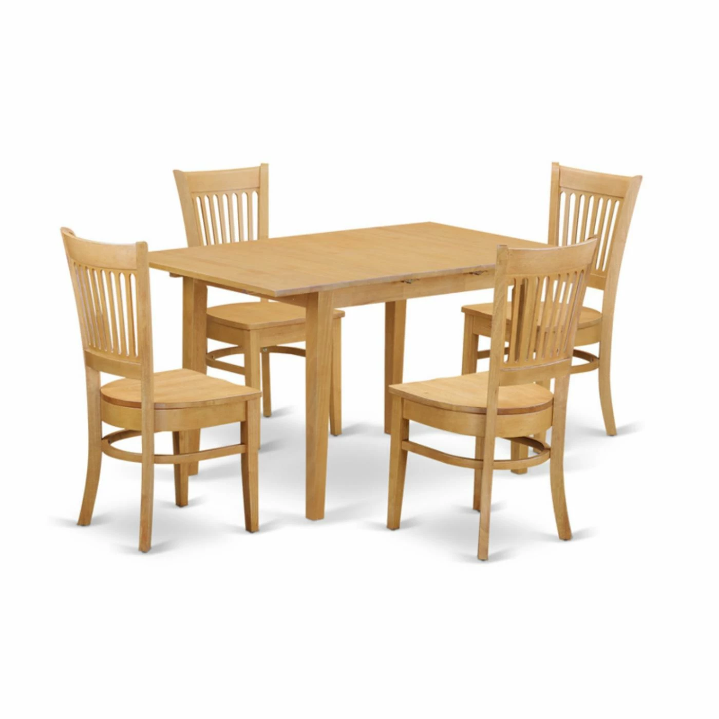 New π Rectangle East West Furniture Norfolk 5 Piece Hepplewhite Modern Dining Table Set π― 3 New π Rectangle East West Furniture Norfolk 5 Piece Hepplewhite Modern Dining Table Set π―