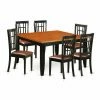 Top 10 ❤️ Square East West Furniture Parfait 7 Piece Windowpane Dining Table Set 😀 -Kitchen Sales Store masterEASE915