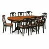 Flash Sale π Oval East West Furniture Plainville 9 Piece Keyhole Dining Table Set π 2 Flash Sale π Oval East West Furniture Plainville 9 Piece Keyhole Dining Table Set π -Kitchen Sales Store masterEASE942