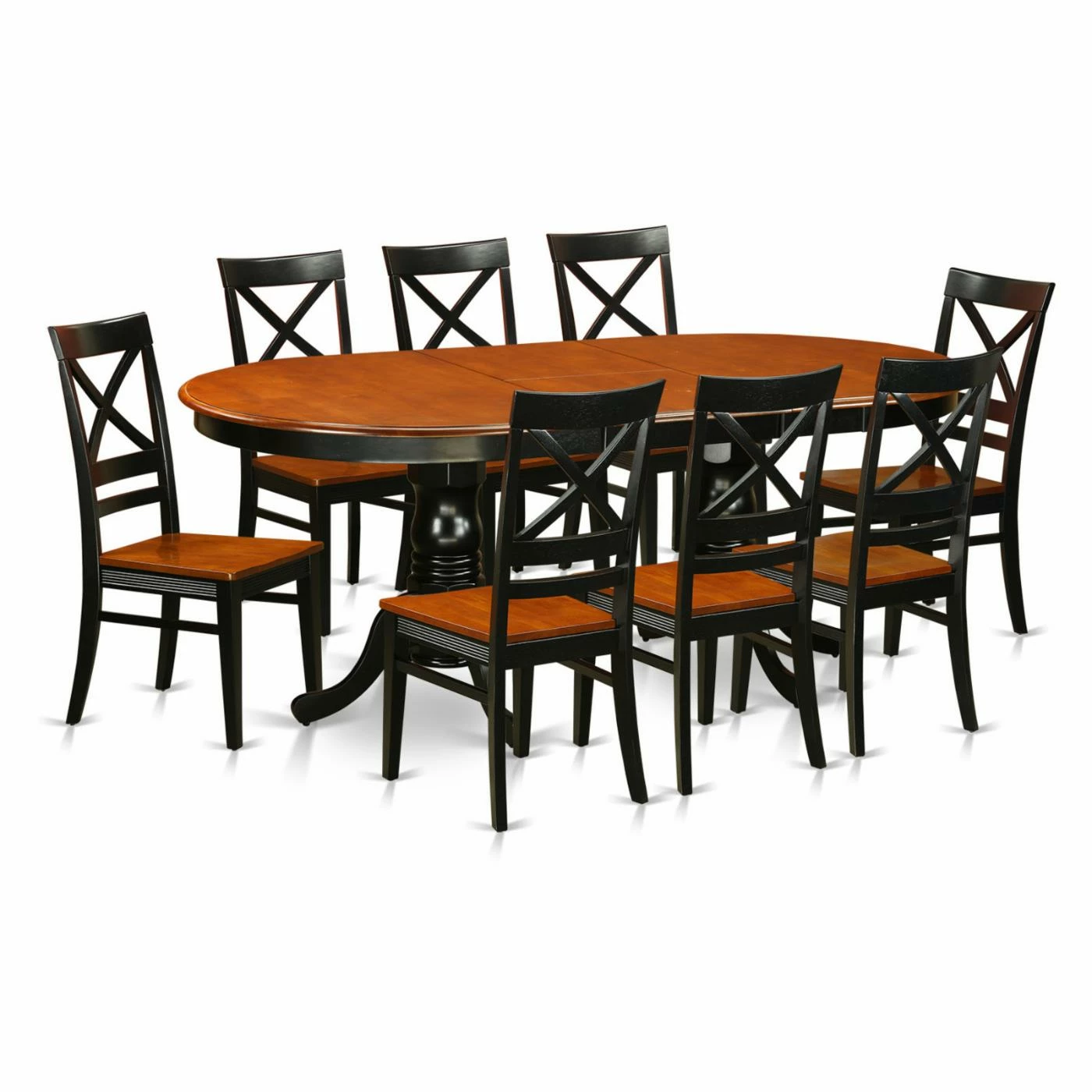 Deals 𧨠Oval East West Furniture Plainville 9 Piece Cross-And-Ladder Dining Table Set π€© 3 Deals 𧨠Oval East West Furniture Plainville 9 Piece Cross-And-Ladder Dining Table Set π€©