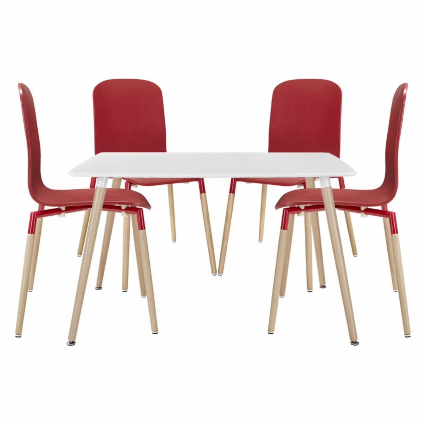 Cheap ๐ Rectangle Modway Stack 5 Piece Dining Set โ๏ธ 3 Cheap ๐ Rectangle Modway Stack 5 Piece Dining Set โ๏ธ