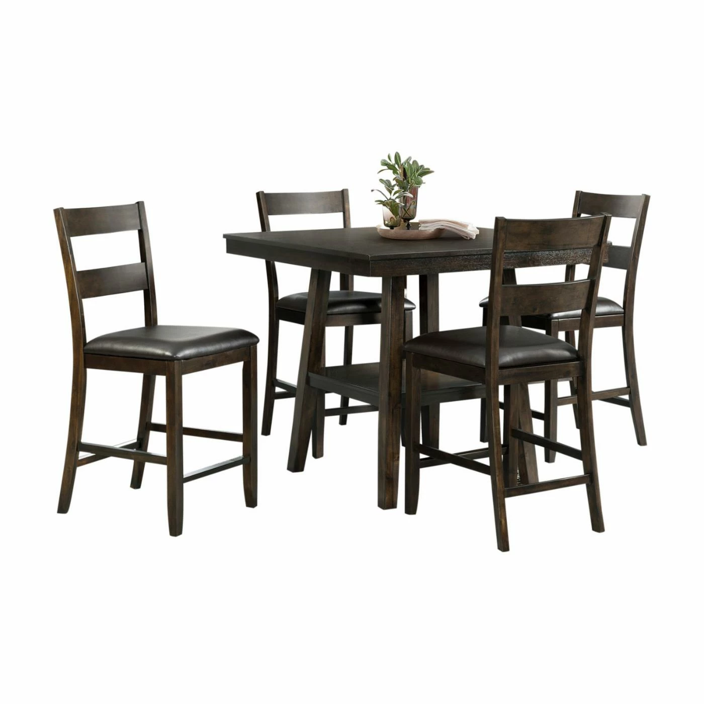 Buy 😍 Square Picket House Furnishings Reid 5 Piece Counter Height Dining Set 🔥 3 Buy 😍 Square Picket House Furnishings Reid 5 Piece Counter Height Dining Set 🔥