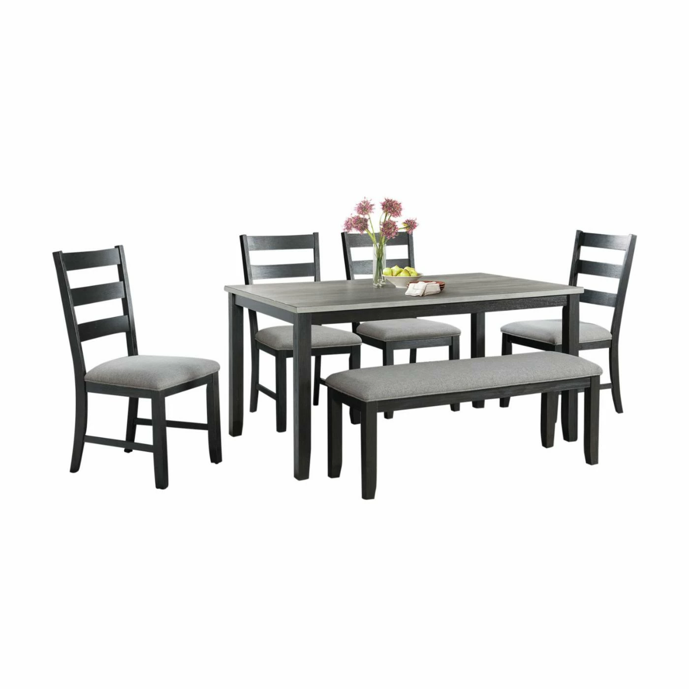 Brand new โค๏ธ Rectangle Picket House Furnishings Kona 6 Piece Dining Table Set ๐ 3 Brand new โค๏ธ Rectangle Picket House Furnishings Kona 6 Piece Dining Table Set ๐