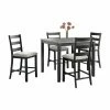 Best Pirce ❤️ Square Picket House Furnishings Kona 5 Piece Counter Height Dining Set 🥰 -Kitchen Sales Store masterELET1024