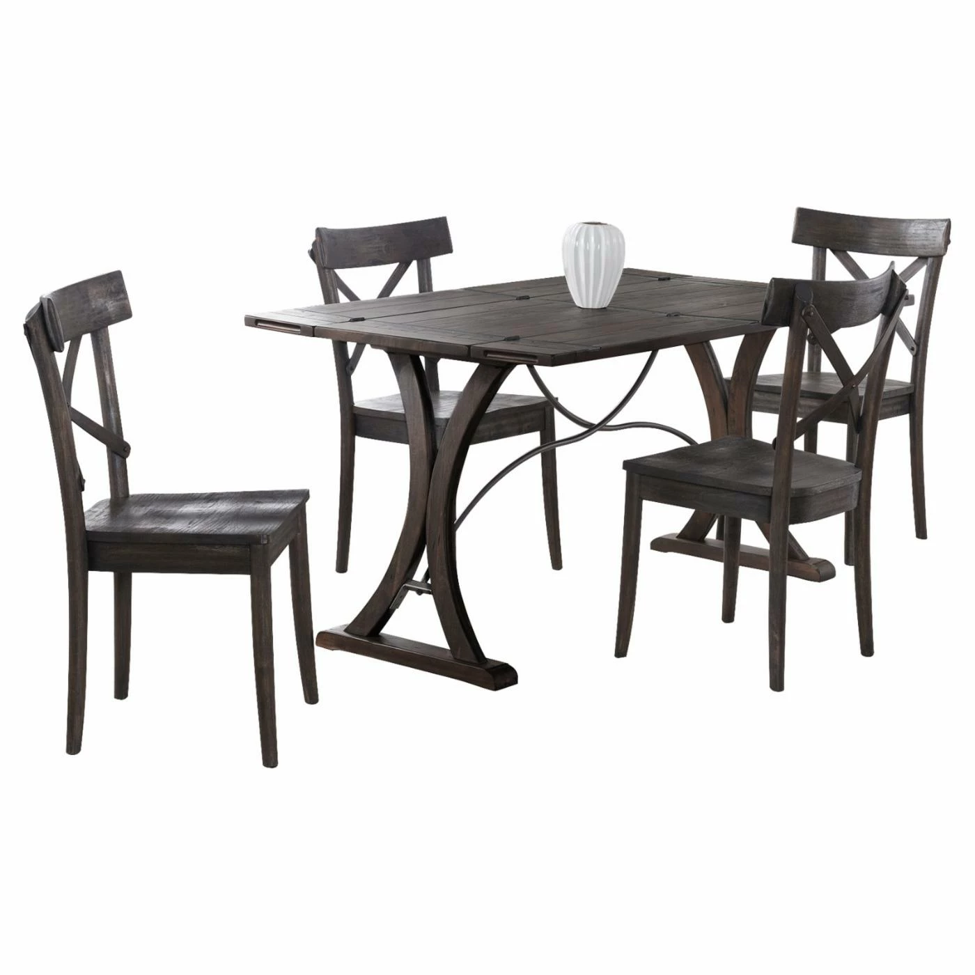 Buy ⌛ Rectangle Picket House Furnishings Camden 5 Piece Folding Top Dining Set ✨ 3 Buy ⌛ Rectangle Picket House Furnishings Camden 5 Piece Folding Top Dining Set ✨
