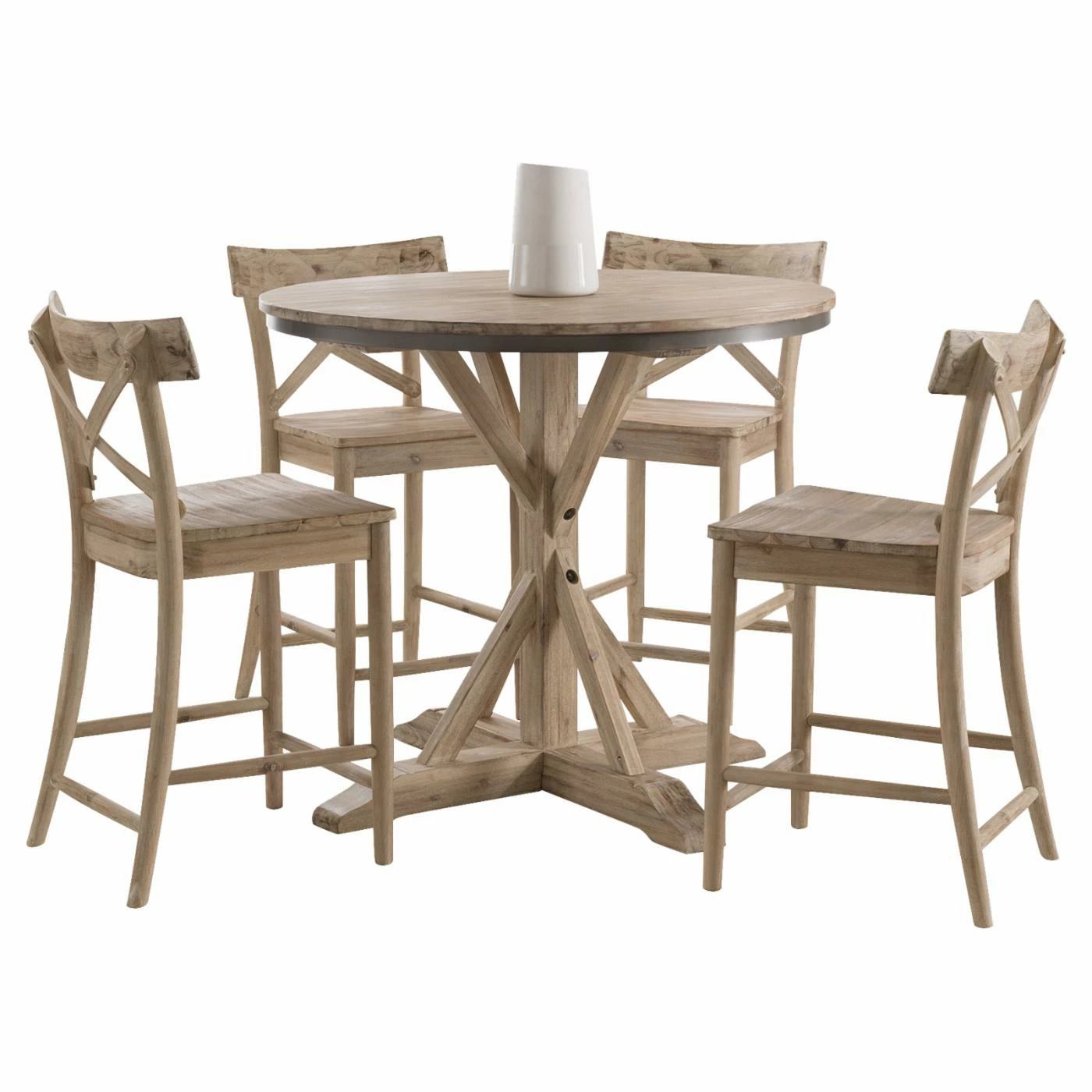 Outlet 🛒 Picket House Furnishings Keaton 5 Piece Round Counter Height Dining Set 🛒 3 Outlet 🛒 Picket House Furnishings Keaton 5 Piece Round Counter Height Dining Set 🛒