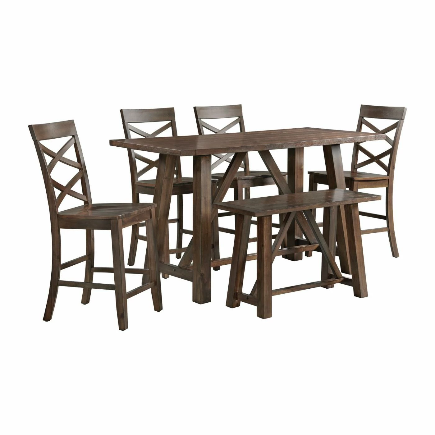 Best Pirce ๐งจ Rectangle Picket House Furnishings Regan 6 Piece Counter Height Dining Set ๐ฅ 3 Best Pirce ๐งจ Rectangle Picket House Furnishings Regan 6 Piece Counter Height Dining Set ๐ฅ