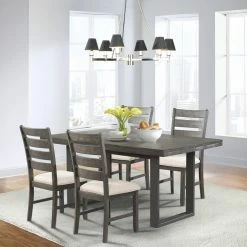 Best deal 😀 Picket House Furnishings Rectangle Picket House Sullivan 5 Piece Dining Set ⭐